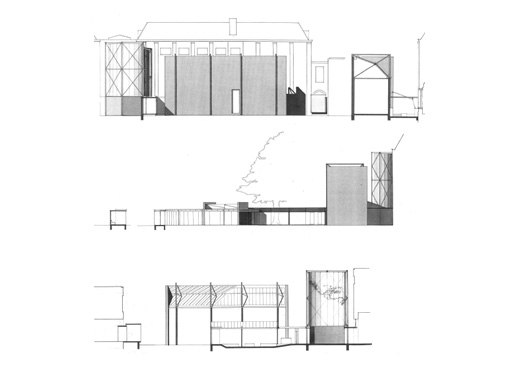 grote zaal en melkglazen toren